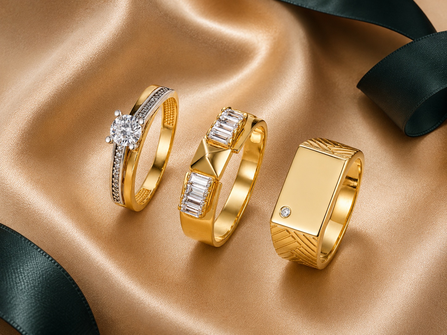 Inel aur 14k ORO FANTASIA
