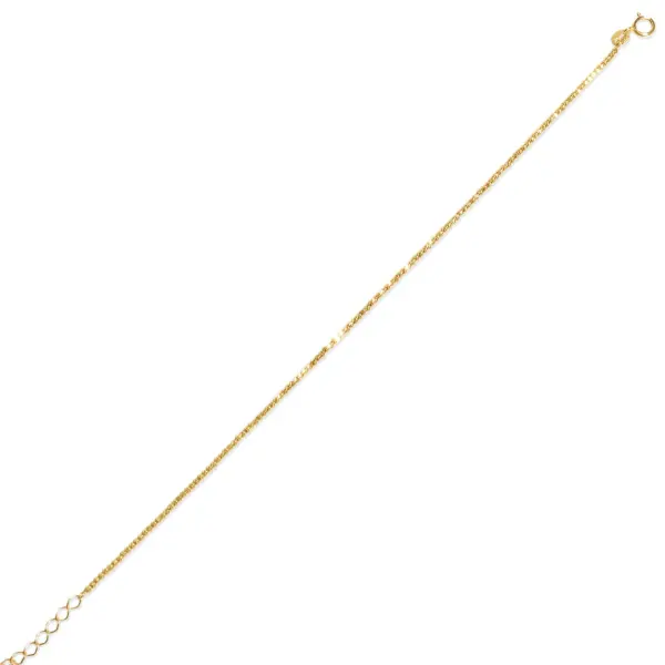 Bratara aur 14K cu bilute Golden Flow