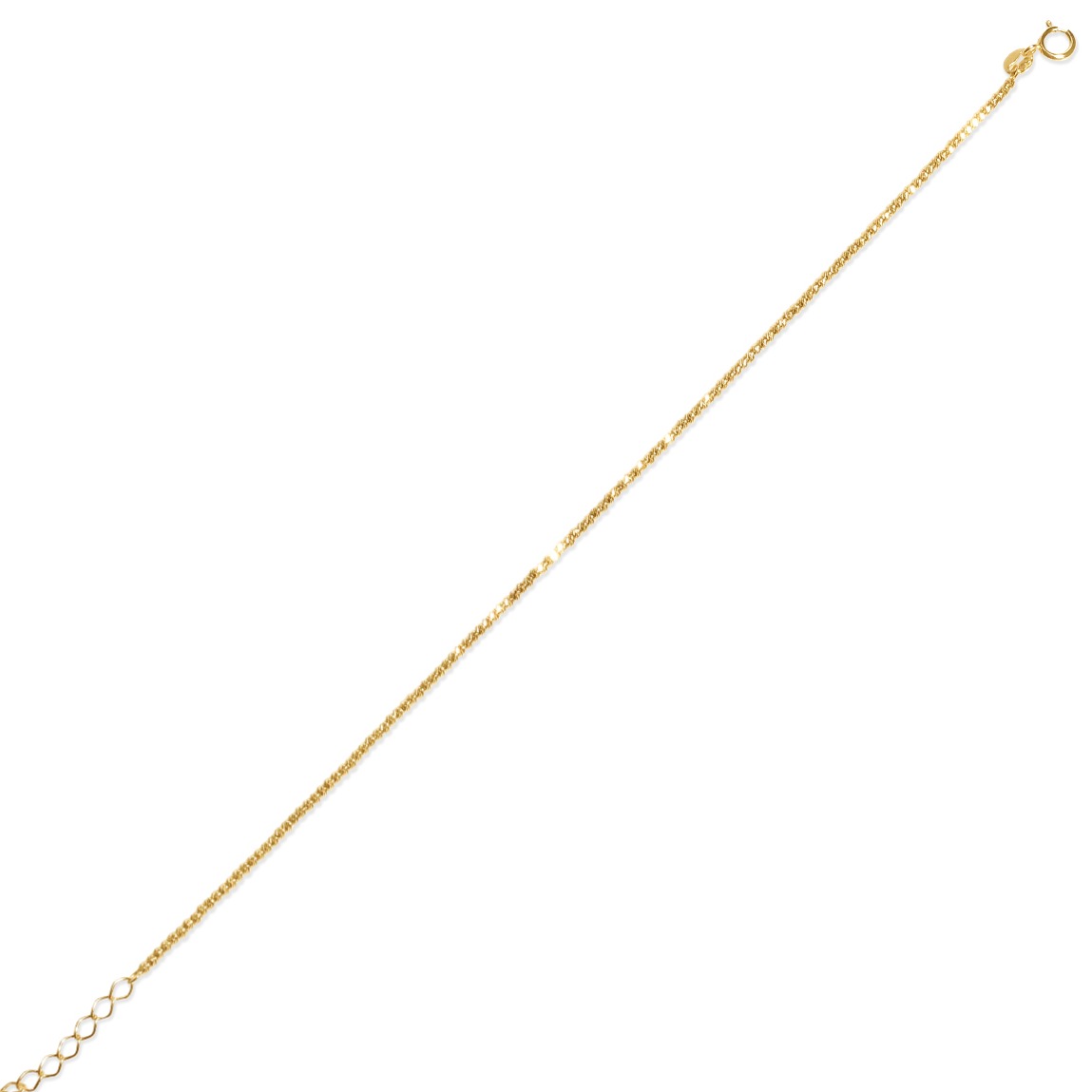Bratara aur 14K cu bilute Golden Flow