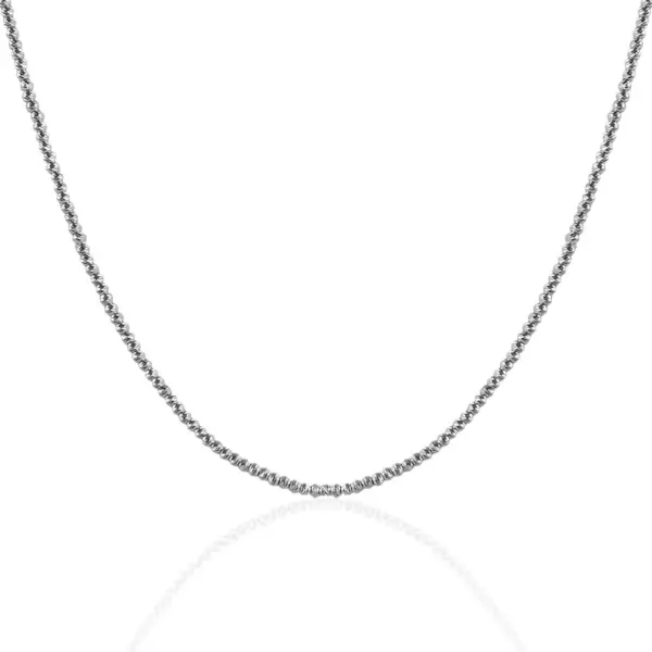 Colier aur 14k cu bile White Sphere