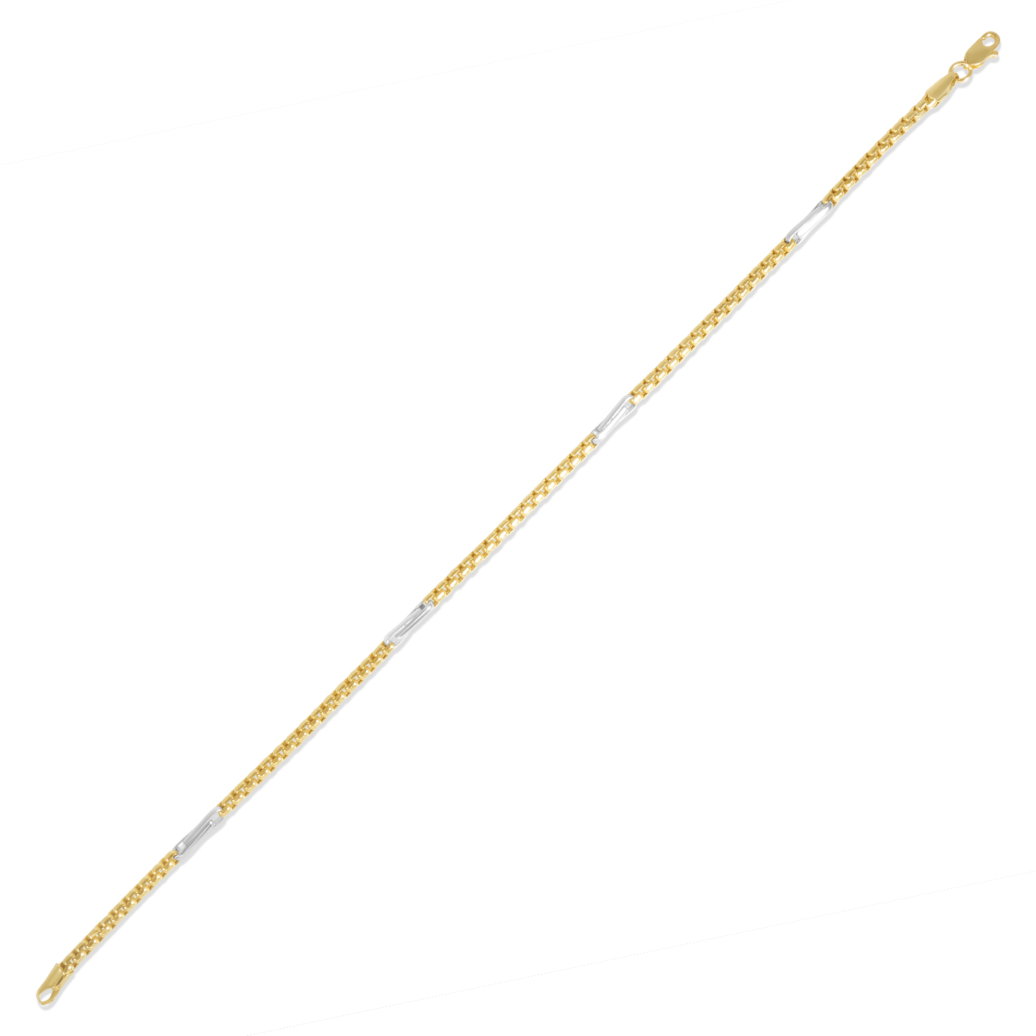 Bratara aur 14K Golden Line Elegance