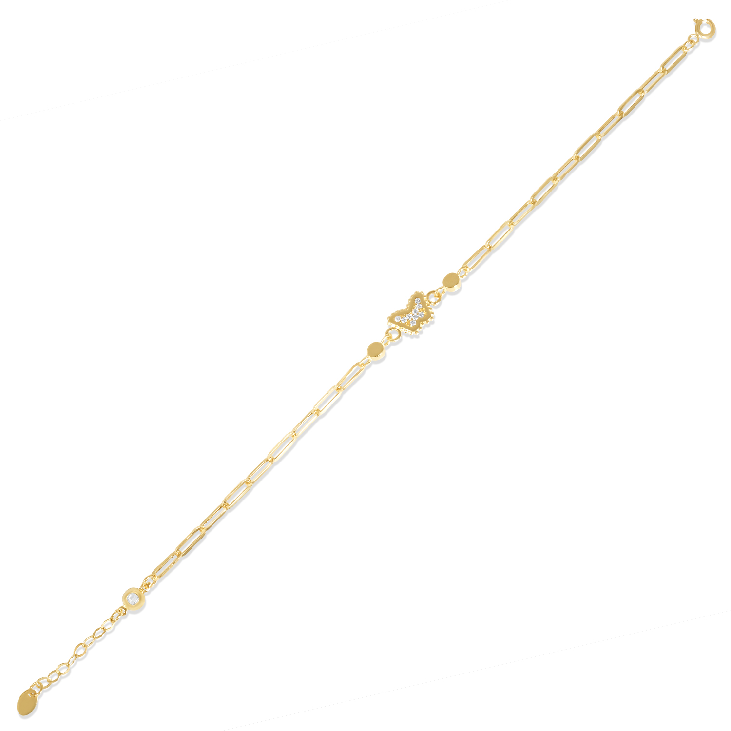 Bratara aur 14K Butterly Shine