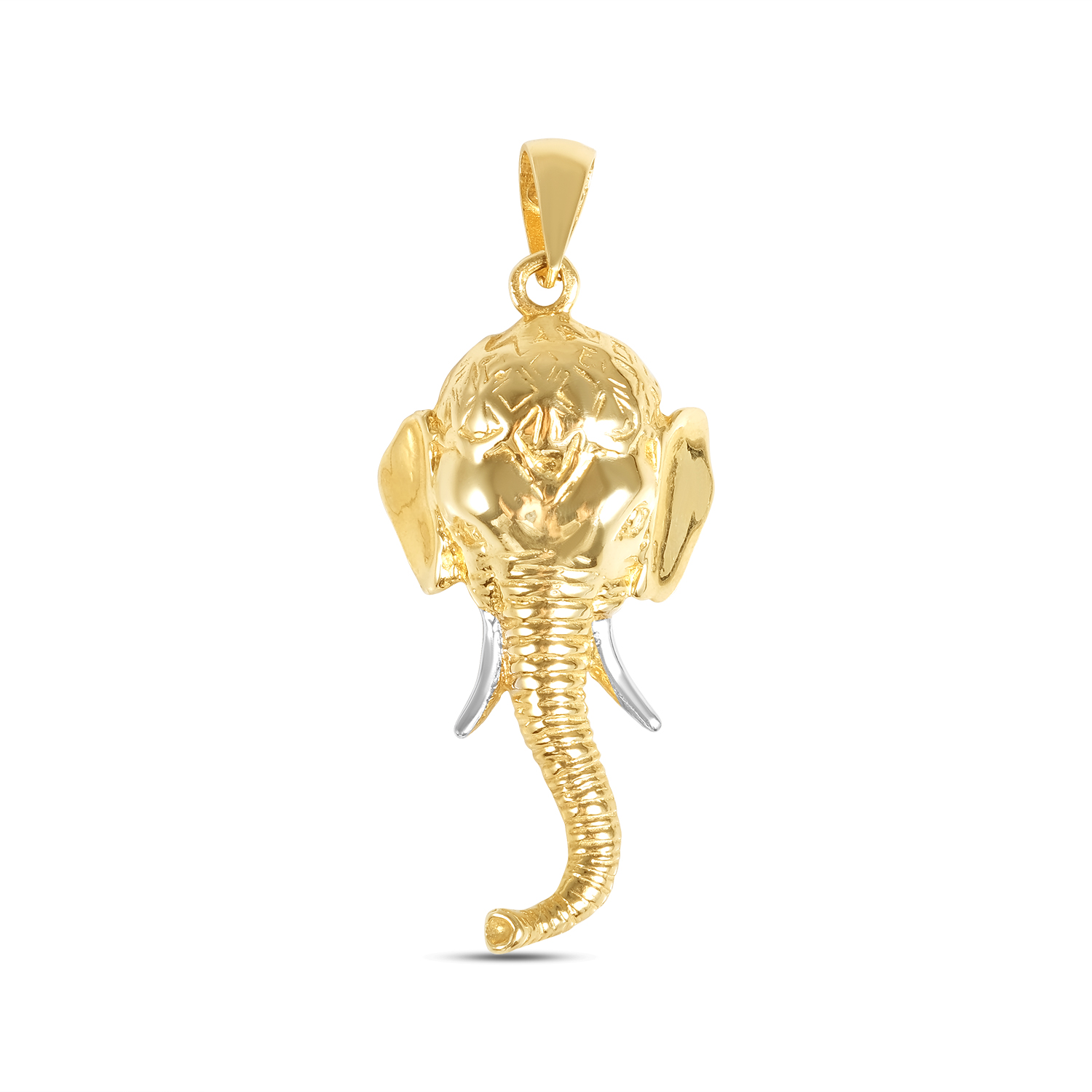 Pandantiv aur 14K cu elefant Elephant Charm