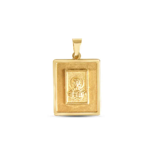 Pandantiv aur 14K icoana Icon Gold