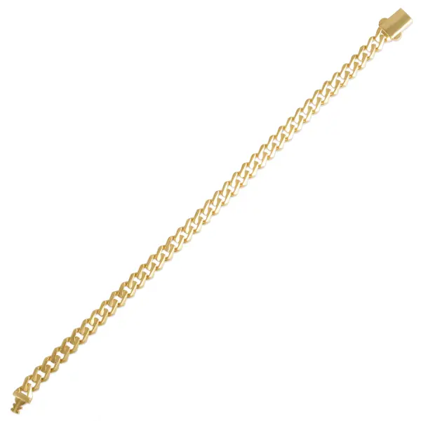 Bratara aur 14K cu zale Sharp Links
