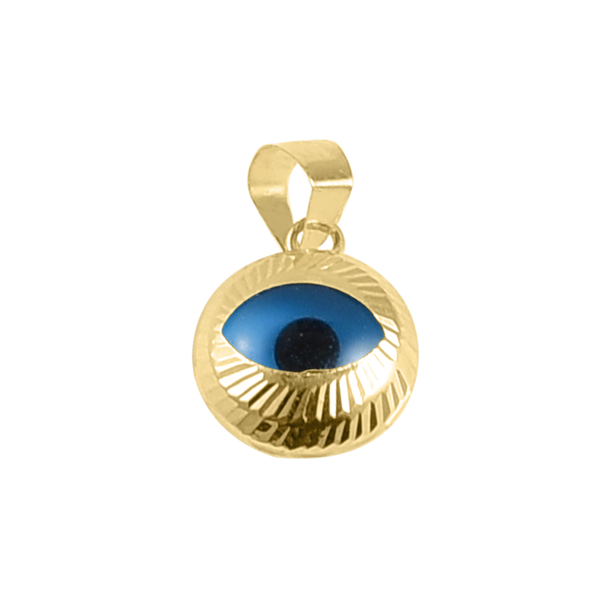 Pandantiv aur 14K cu ochi Eye Charm