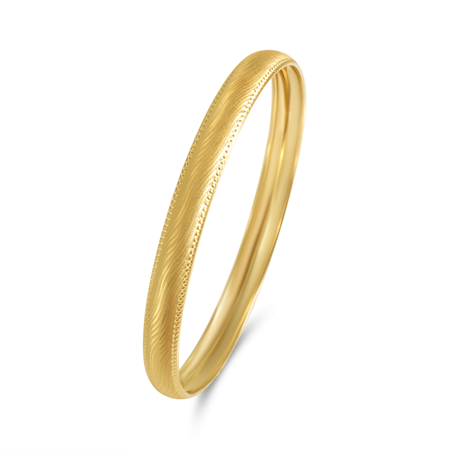 Bratara aur 14k fixa texturata Imperial Glow