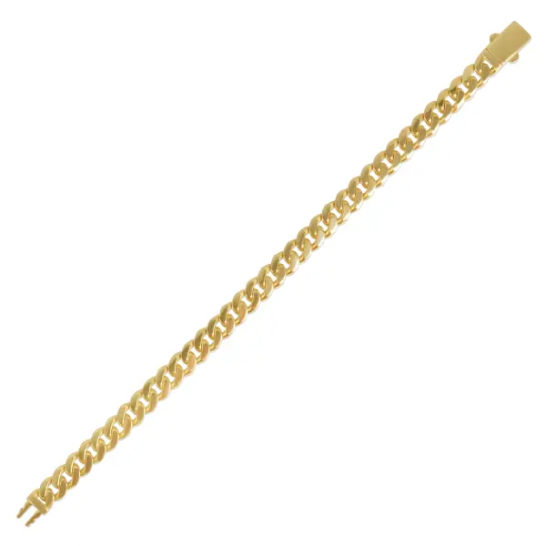 Bratara aur 14K cu zale cuban Cuban Luxe Chain