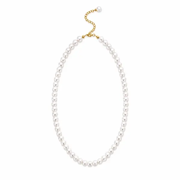 Colier aur 14k cu perle naturale Pearl Grace