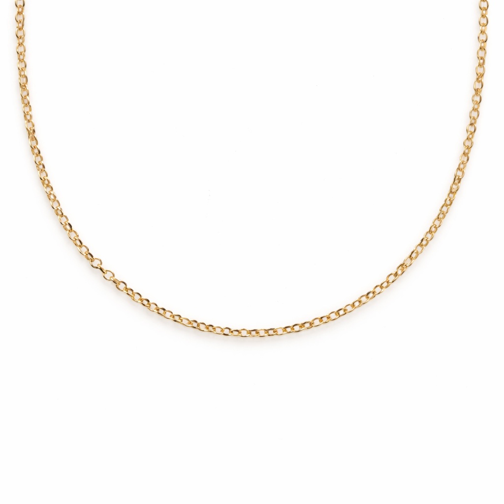Lant aur 14k cu zale subtiri Fine Long Chain