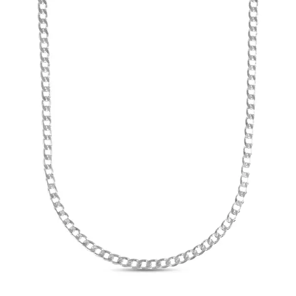 Lant de argint cu zale plate Silver Urban Chain