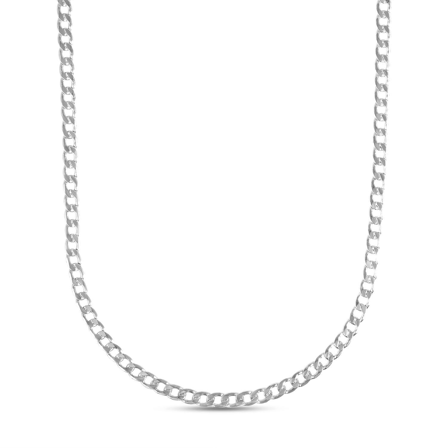 Lant de argint cu zale plate Silver Urban Chain