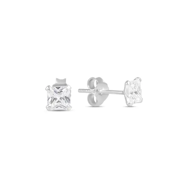 Cercei argint cu piatra Zirconia Crystal Glow
