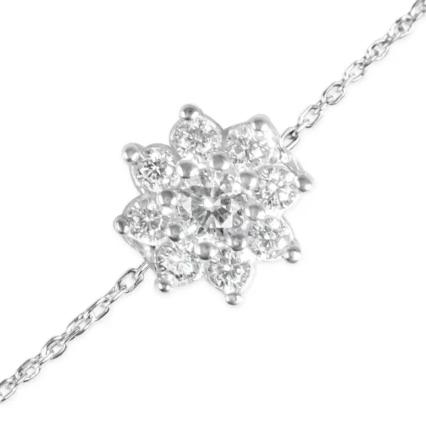 Bratara argint cu steluta delicata si pietre Zirconia Mini Star Glow