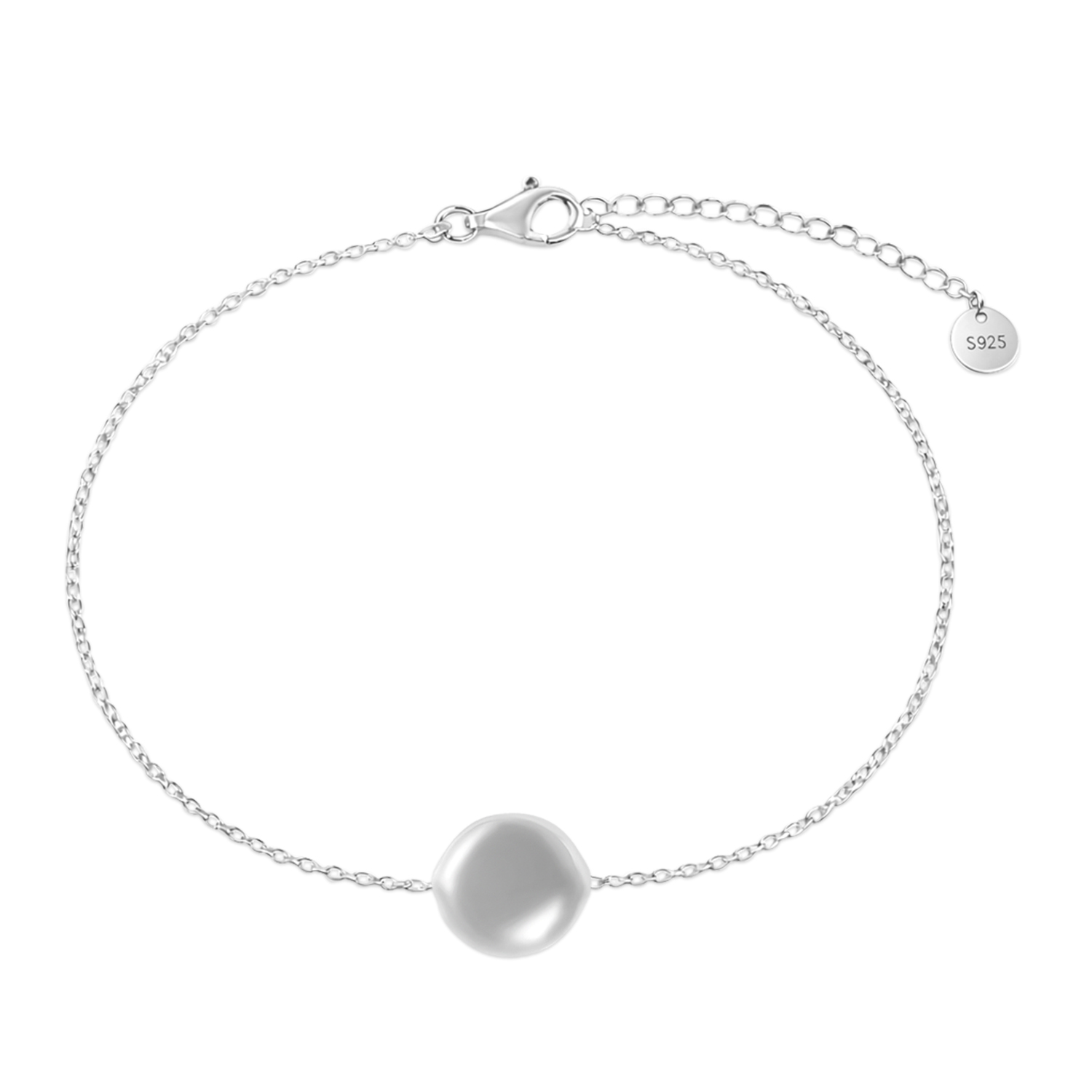 Bratara argint design minimalist Elegant Chain