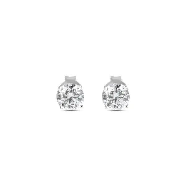 Cercei argint cu piatra Zirconia Brilliant Touch