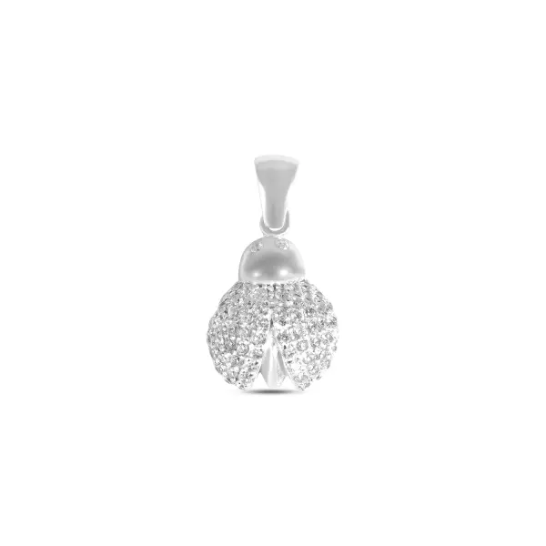 Pandantiv argint in forma de gargarita cu pietre Zirconia Lucky Spark Charm