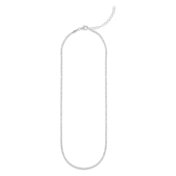 Colier de argint Tennis cu pietre Zirconia Pure Radiance