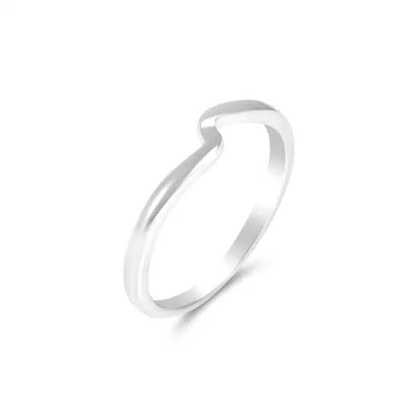 Inel argint cu design elegant Pure Silver Line