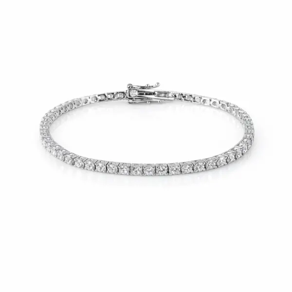 Bratara argint tennis cu pietre Zirconia Brilliant Flow